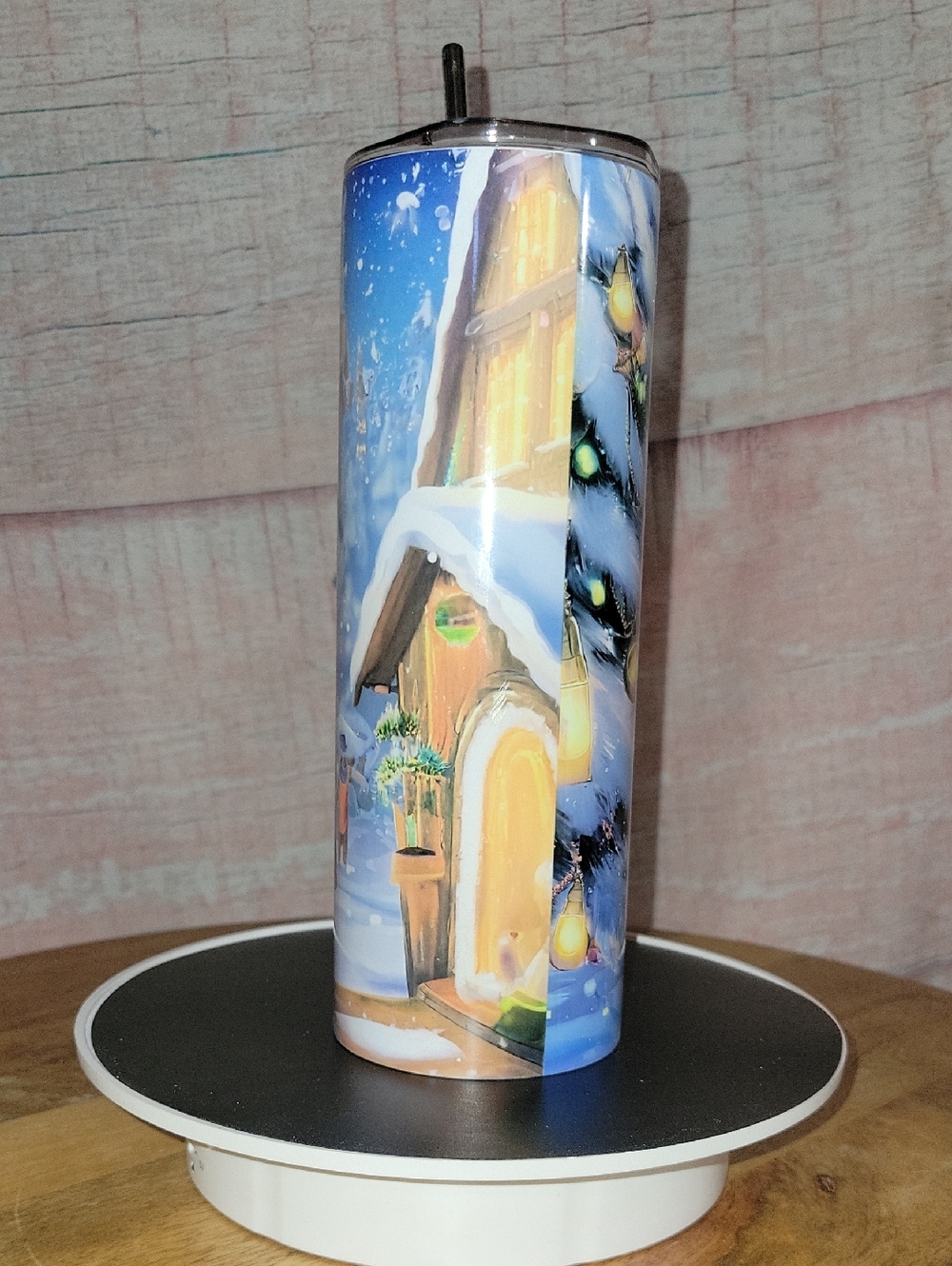 Santa Stainless Steel Tumbler - Picture 4 of 8